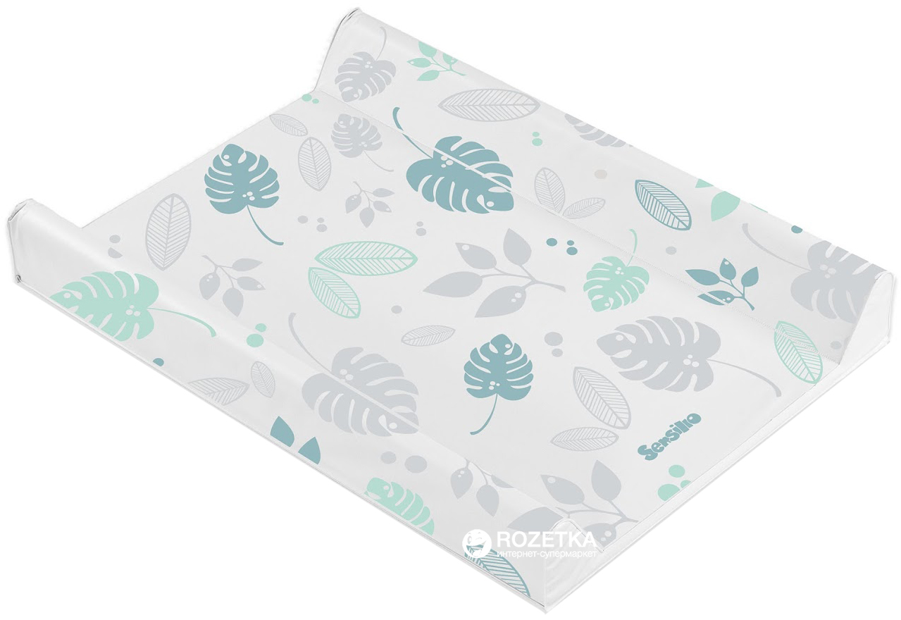

Пеленальная доска Sensillo Floral Platynowy Mint (Sillo-1243)