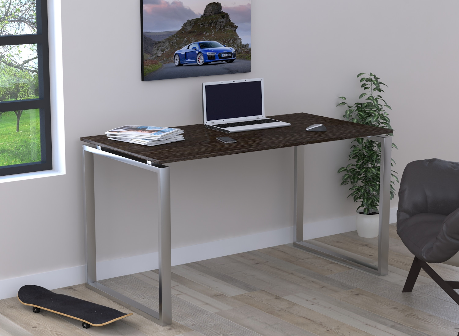 

Письменный стол Loft design Q-135 Венге Корсика