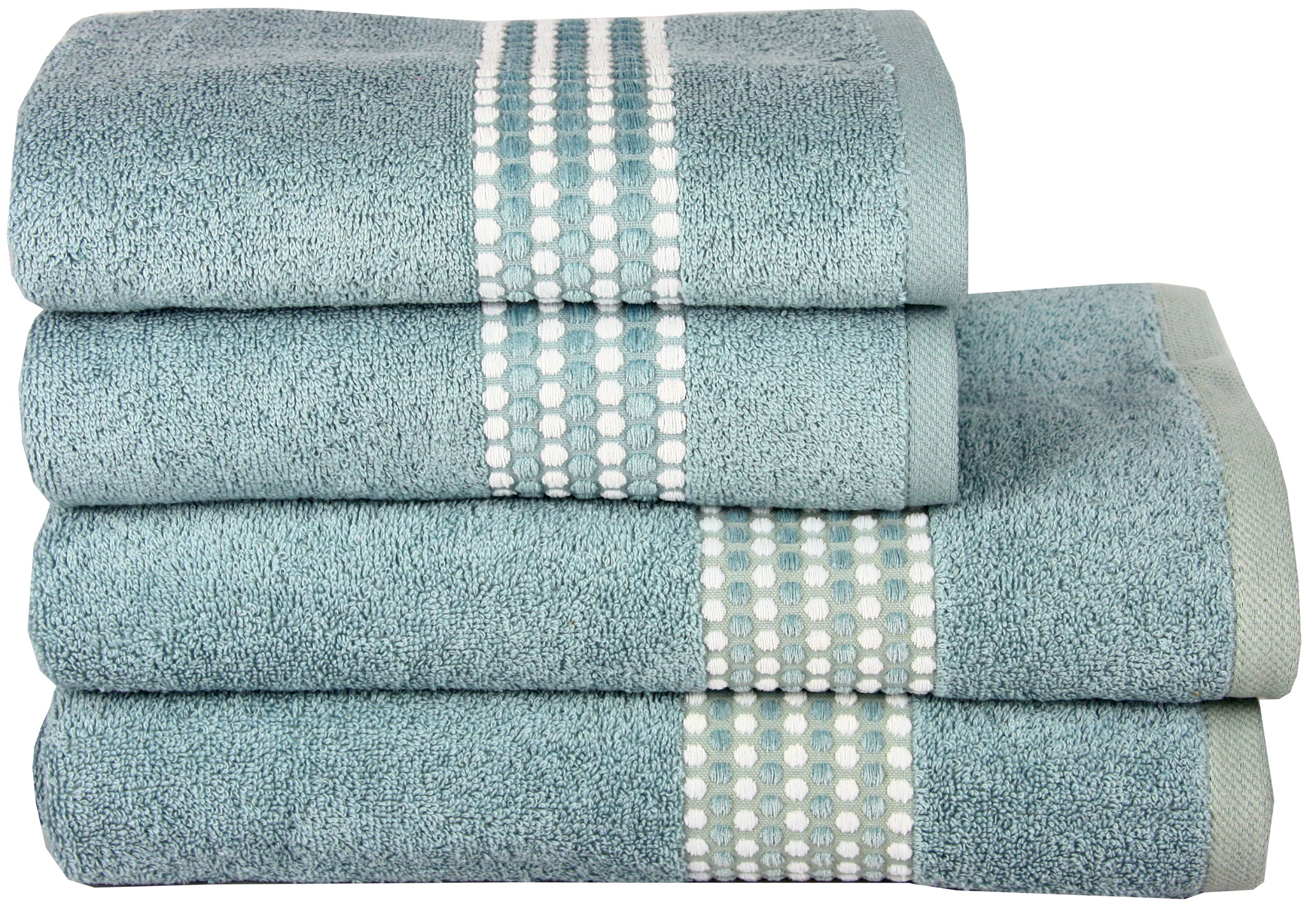 

Полотенце Maisonette Classy 50x100 см Мятное