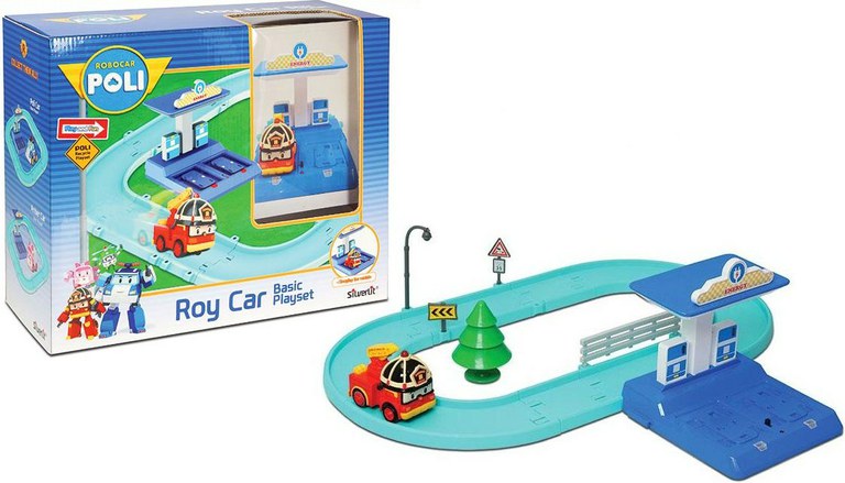 

Мини трек Silverlit Robocar Poli с умной машинкой Рой 83272