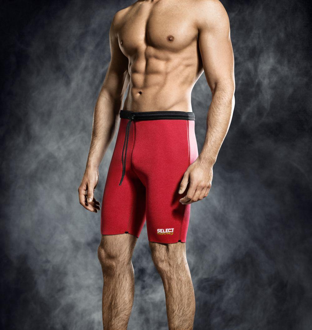 

Термошорти SELECT Thermal trousers 6400 XS червоно-чорні