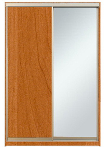 

Шкаф-купе Алекса-Д 220х60x120 Ольха фасады ДСП+Зеркало профиль Серебро