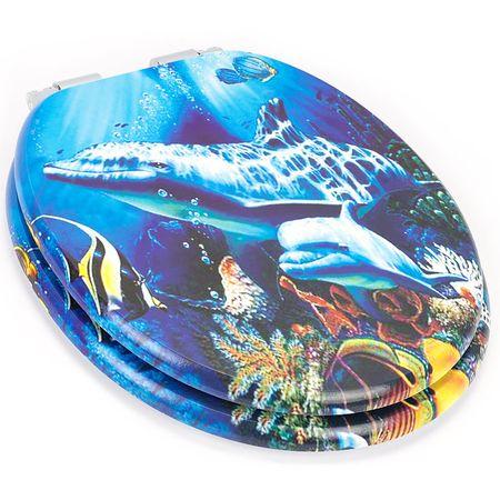 

Сиденье для унитаза Natural Style Dolphin С микролифтом (831036)