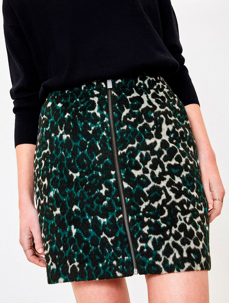 

Юбка Oasis Textured Zip Thru Skirt 071237-26 L