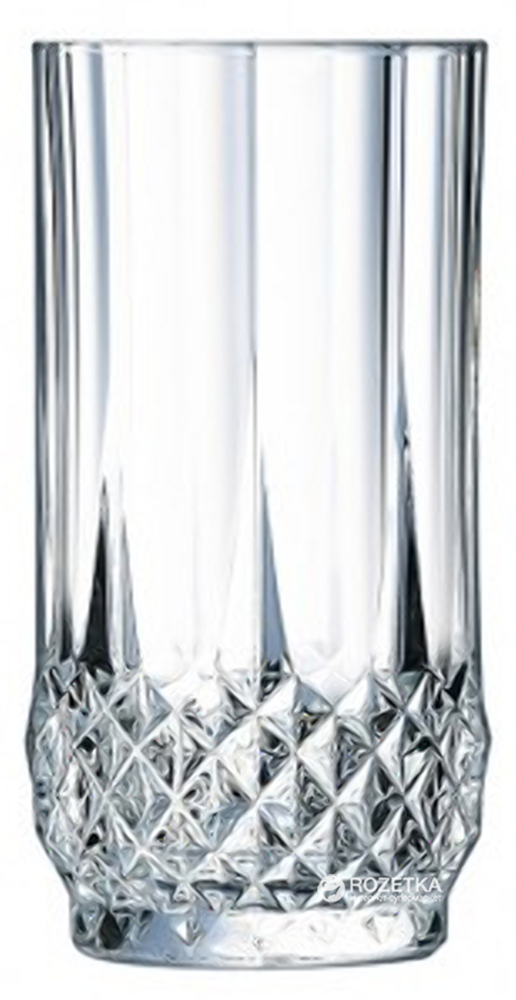 Акція на Набор высоких стаканов CD'A Longchamp 6 шт х 280 мл (L7554) від Rozetka UA