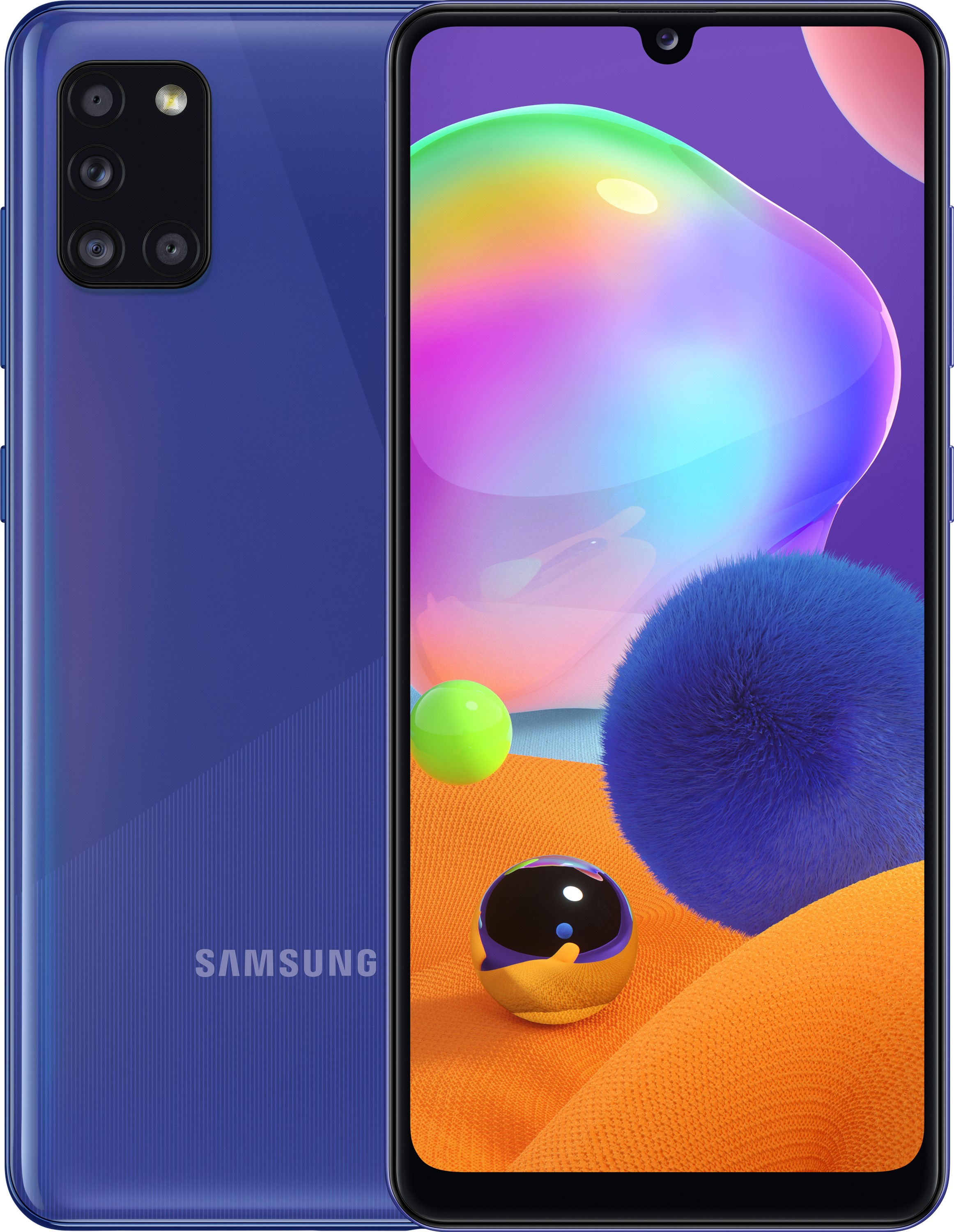

Мобильный телефон Samsung Galaxy A31 4/64GB Prism Crush Blue (SM-A315FZBUSEK)