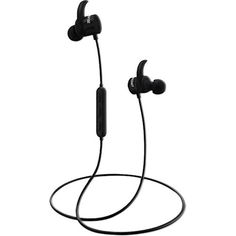

Наушники гарнитура вакуумные Bluetooth AirOn Zeus Magnet Black (6945545500232)