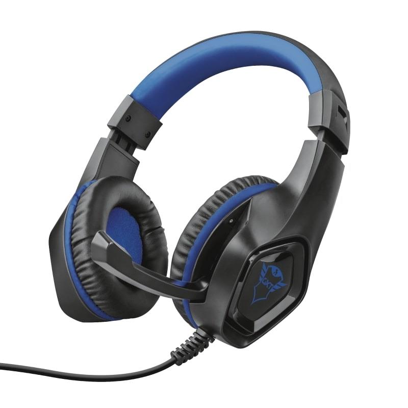 

Наушники гарнитура накладные Trust GXT 404B Rana Gaming PS4 Blue (23309)