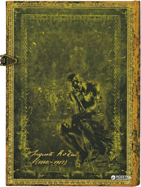 

Записная книжка Paperblanks манускриптов (Роден) 13 х 18 см 240 старницах Линия (9781439743867)