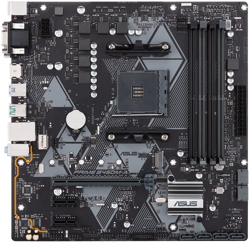 Материнская плата Asus Prime B450M-A (sAM4, AMD B450, PCI-Ex16) – фото ...