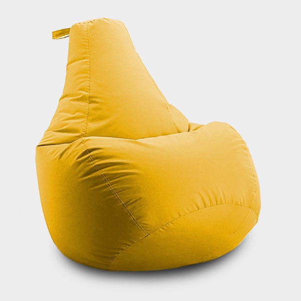 

Кресло-мешок Frameless Furniture Груша XL 100x140 Оксфорд 600 Желтое -111 (BM-1138)