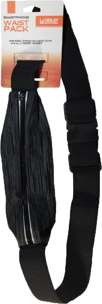 

Пояс-чехол для бега LiveUp WAIST PACK Черный (LS3733-blk)