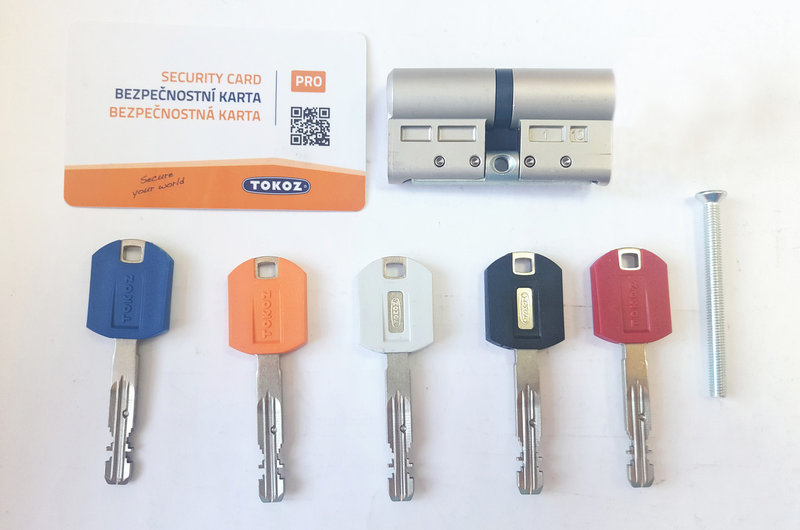 

Цилиндр Tokoz Pro 400 108 мм 70х38 ключ/ключ никель матовый