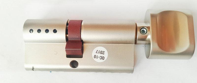 

Цилиндр RB-LOCKS P 90 (45×45Т) ключ/тумблер никель