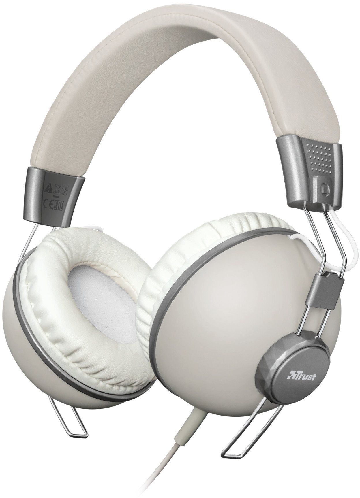 

Наушники Trust Noma headphones - retro ivory (22636)