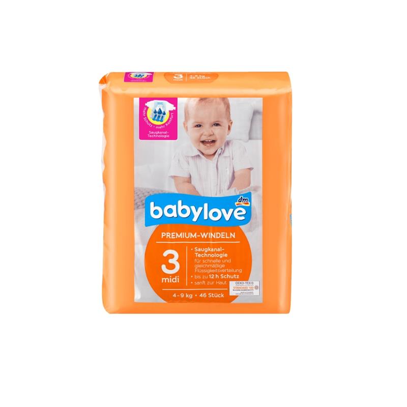 

Подгузники Baby Love размер 3 midi 46 шт (bc-bl-7777)