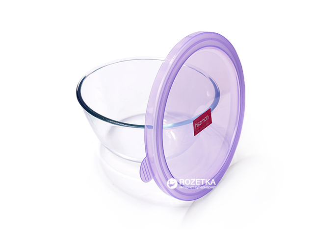 

Пищевой контейнер круглый Fissman 2100 мл Purple (6521-1)
