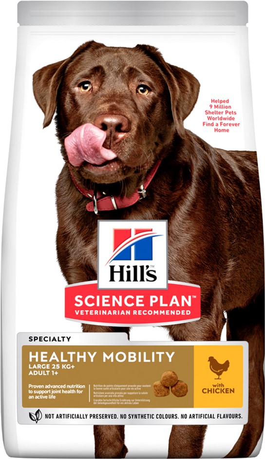 

Сухой корм для собак Hill's Science Plan Adult Healthy Mobility Large Breed с курицей - 14 кг
