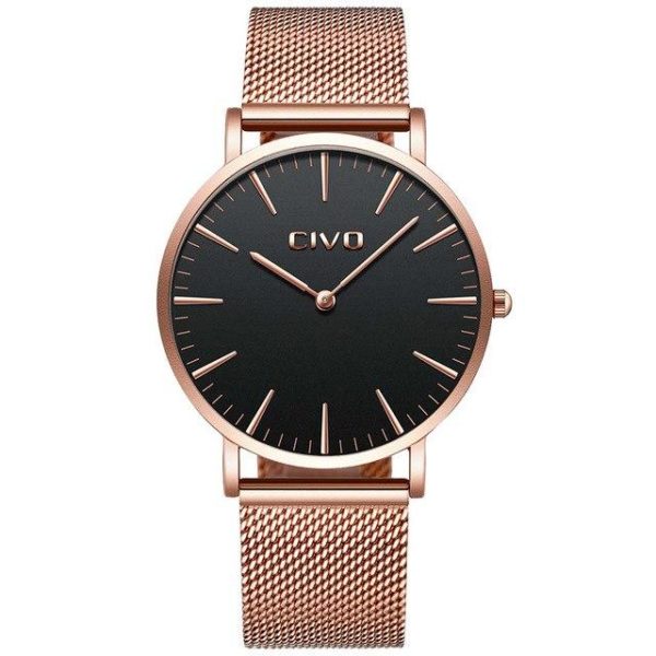 

Часы женские CIVO 0054C | Mesh Band Black