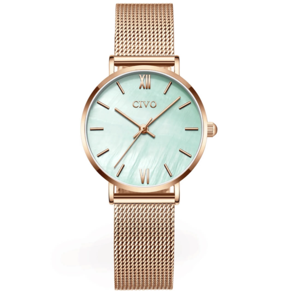 

Часы женские CIVO 8063C | Mesh Band Mint