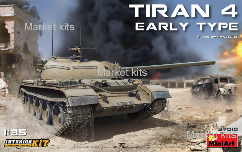 

Танк "Тиран 4", ранняя версия с интерьером 1:35 MINIART (MA37010)