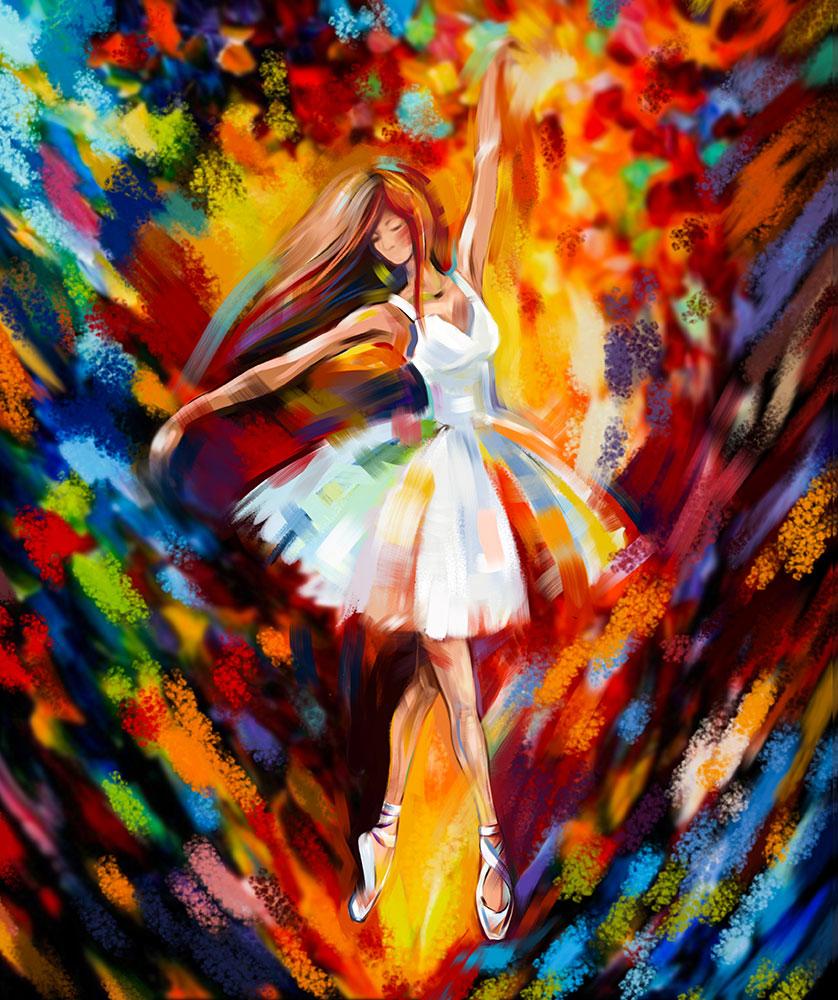 

Картина по номерам "Балерина в белом" в кор. PAINTING BY NUMBERS 40см*50см /10/ (KpN-01-06)