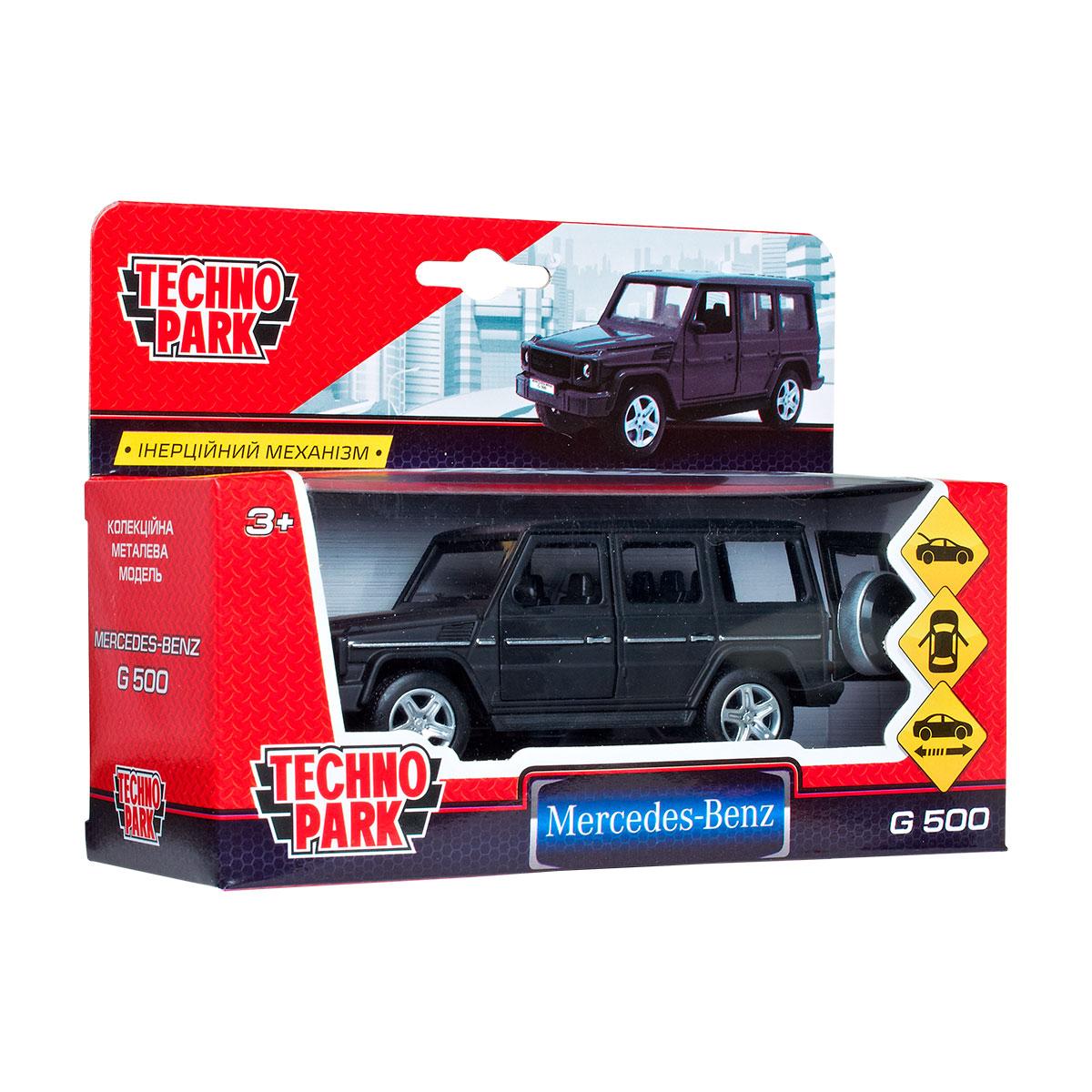 

Автомодель - MERCEDES-BENZ G-CLASS (чорний, 1:32) (G-СLASS-BK)