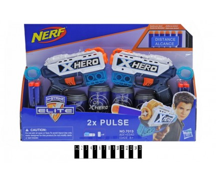 

Набір пістолетів "NERF" на поролонових кулях (коробка) 7013 р.40*6*27см.(7013)