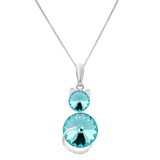 

Кулон c цепочкой KOBI KOCKA со Swarovski 8/10 мм модели 7430-5643-21-32
