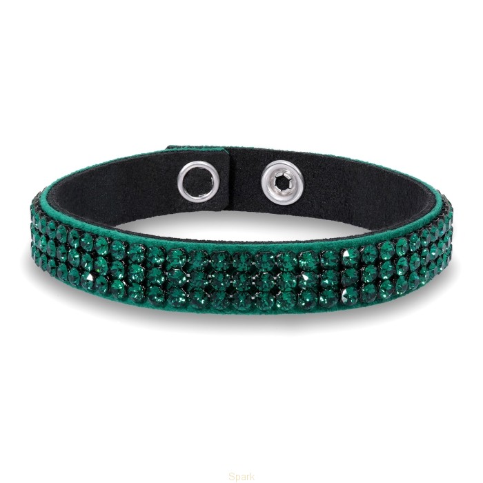 

Браслет из алькантары SPARK Sparkle со Swarovski модели BNMESH3EMEM