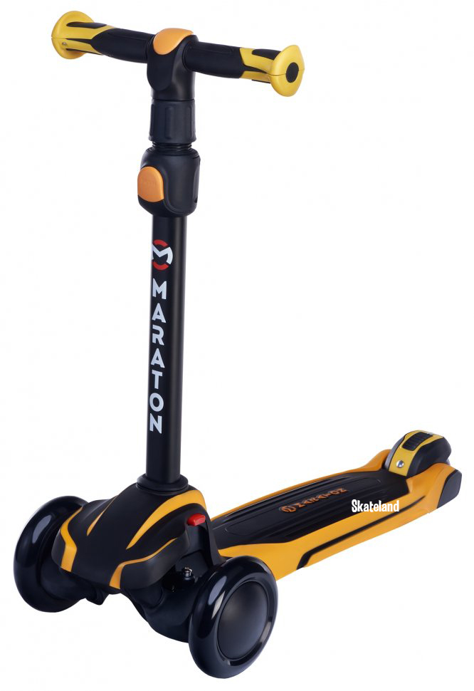 

Самокат Maraton Global Orange-Black Складной(оранжево-черный)