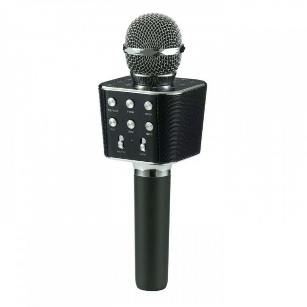 

Микрофон караоке беспроводной Wster WS-1688 Black (RZ550)