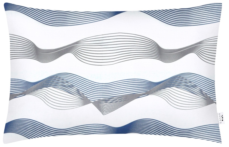 

Наволочка Cosas Wave Blue Grey 50х70