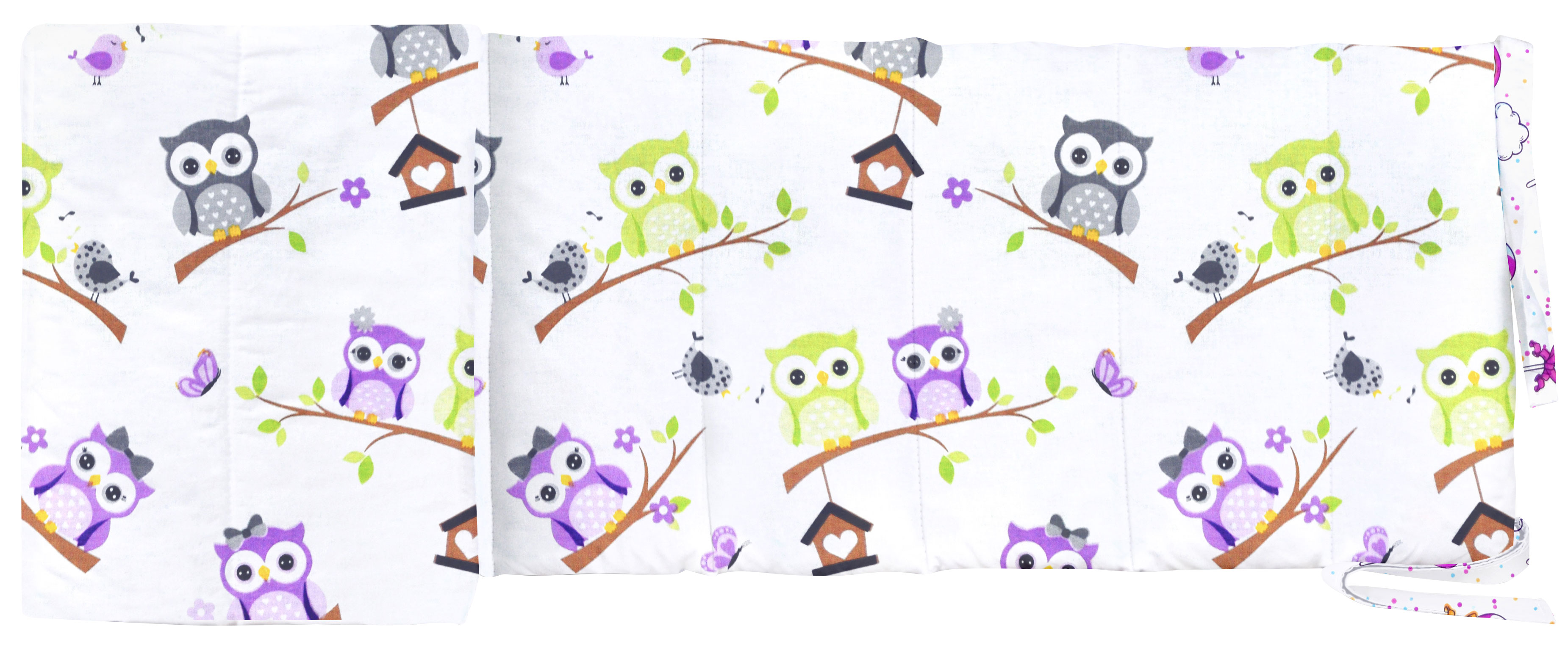 

Бортики в детскую кроватку Cosas WeltBed Owl Color 30х180