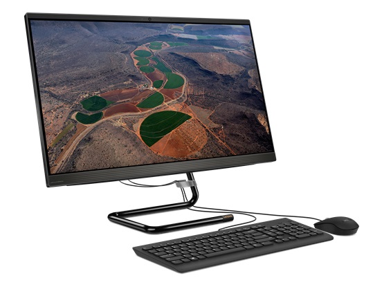 

Моноблок Lenovo 27IMB05 (F0EY00G8UA); 27" (1920х1080) IPS / Intel Core i5-10400T (2.0 - 3.6 ГГц) / RAM 8 ГБ / SSD 256 ГБ / Intel UHD Graphics 630 / без ОП / LAN / Wi-Fi / Bluetooth / веб-камера / кардридер / без ОС / черный / клавиатура + мышь