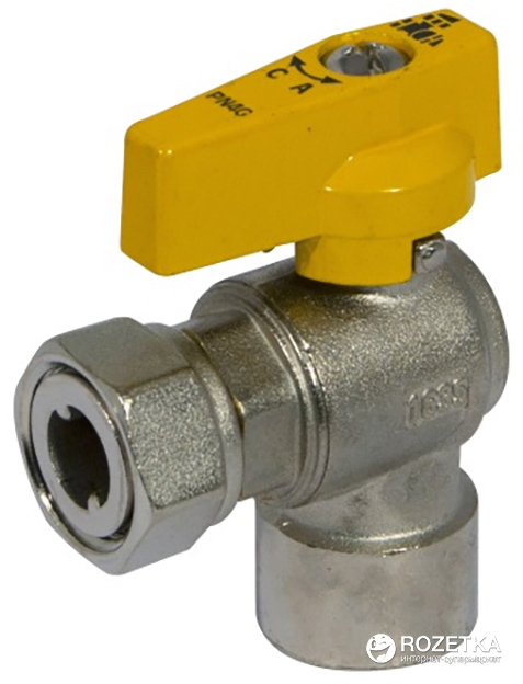 

Кран газовый BIANCHI угловой 3/4"х1" (527005060G)