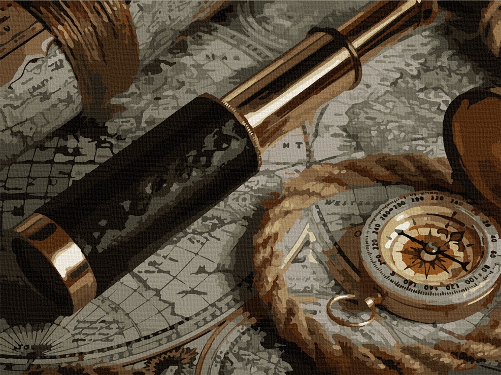 

Картина по номерам ArtCraft Мечты путешественника, 40 х 50 см (10521-AC) (Без коробки)