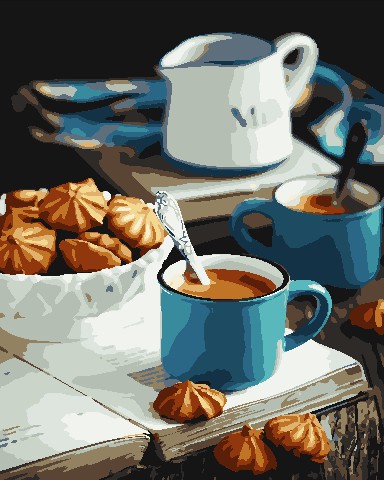 

Картина по номерам ArtStory Ароматный завтрак, 40 х 50 см (AS0776)