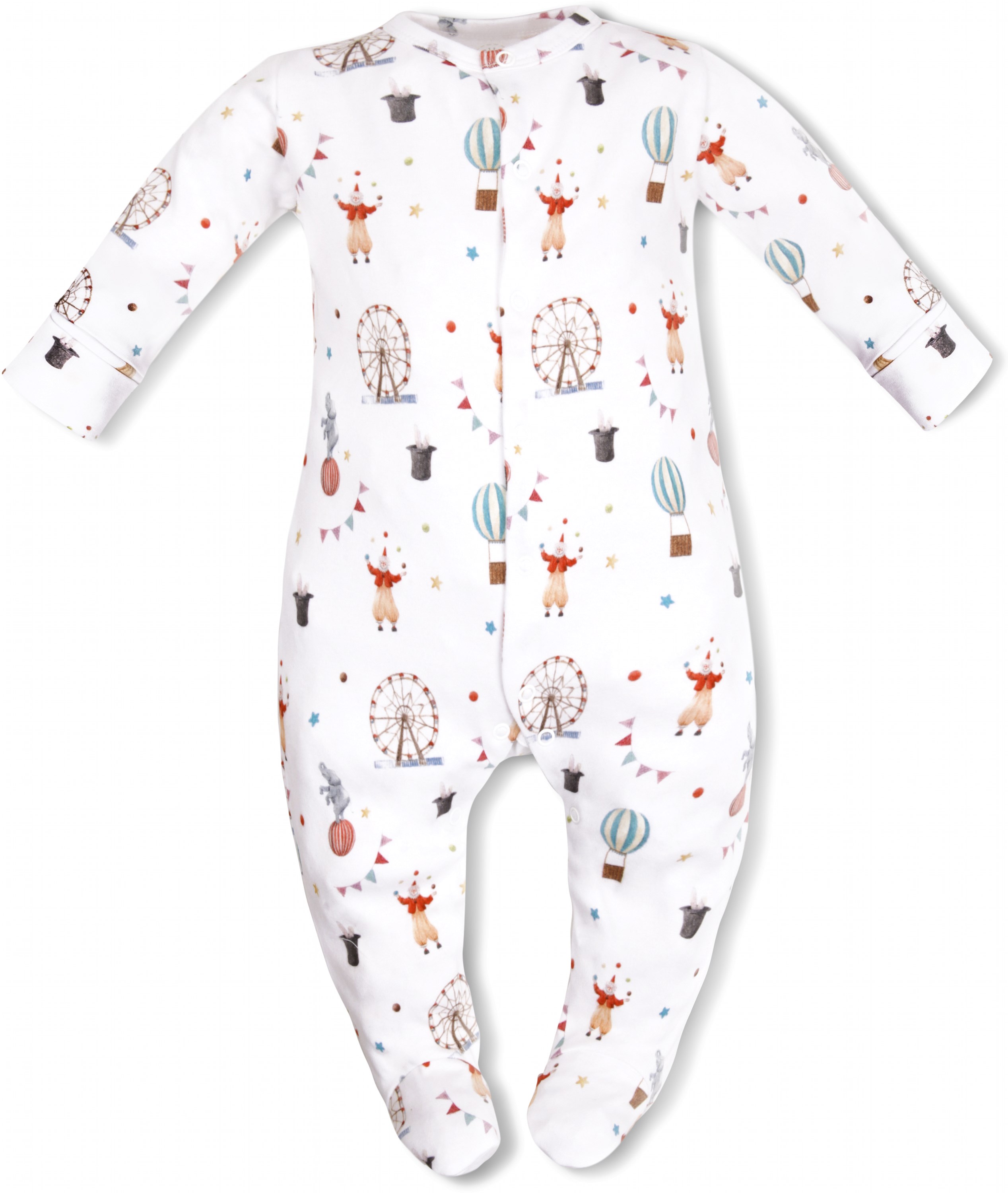 

Человечек Cotton Wonder Circus BS001 3-6 м Белый
