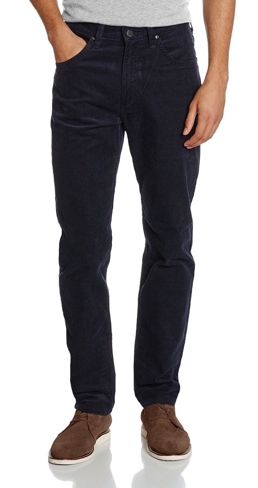 

Брюки вельветовые Lee Daren Zip Fly Regular Straight Fit Темно-синий 30-34