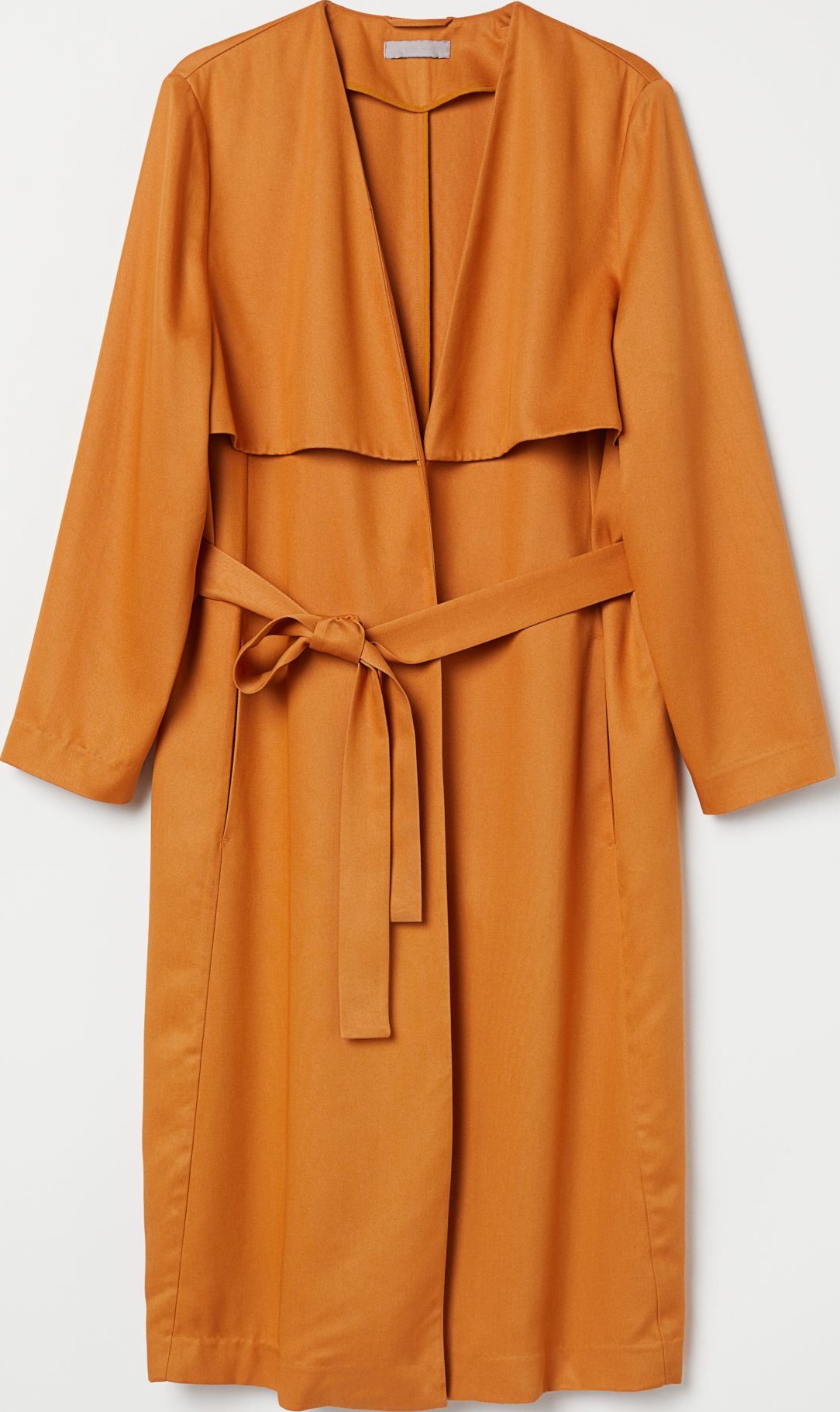 

Тренч H&M 060654508 56 Горчичный