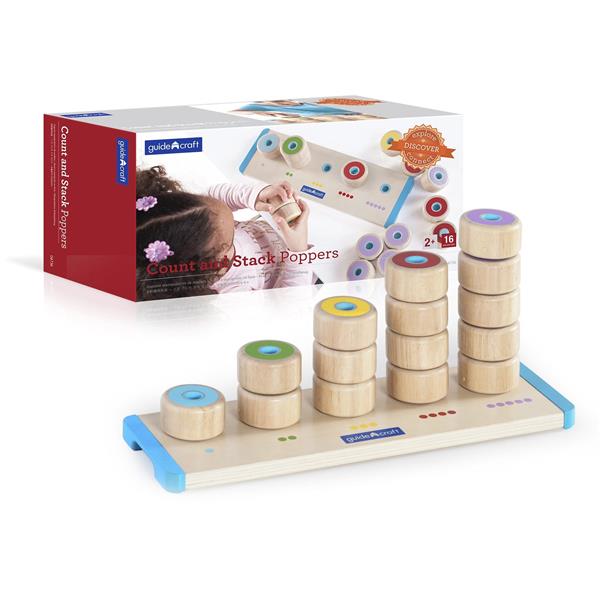 

Набор для счета Guidecraft Manipulatives Логические столбики (G6736)