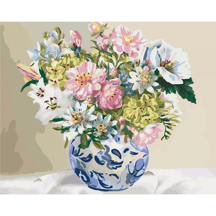 

Картина по номерам "Букет счастья" Идейка KHO3005