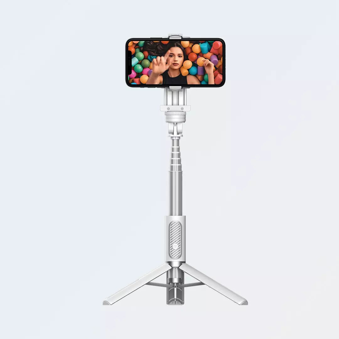 

Селфи палка с функцией стабилизации Capture Q Live White