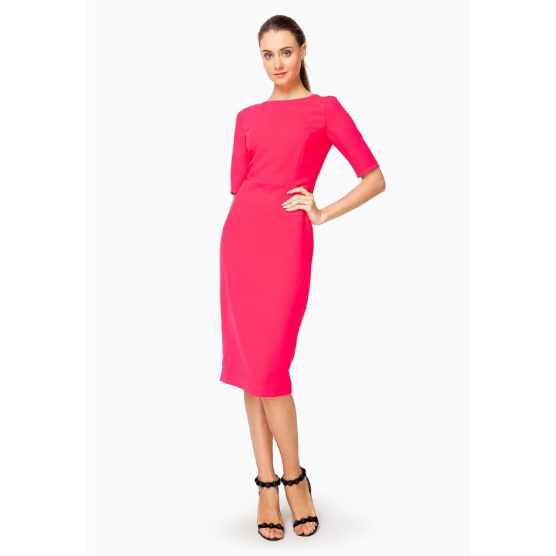 

Платье миди малиновое Nai Lu-na by Anastasia Ivanova NL3458-2, Платье миди малиновое Nai Lu-na by Anastasia Ivanova NL3458-2 L