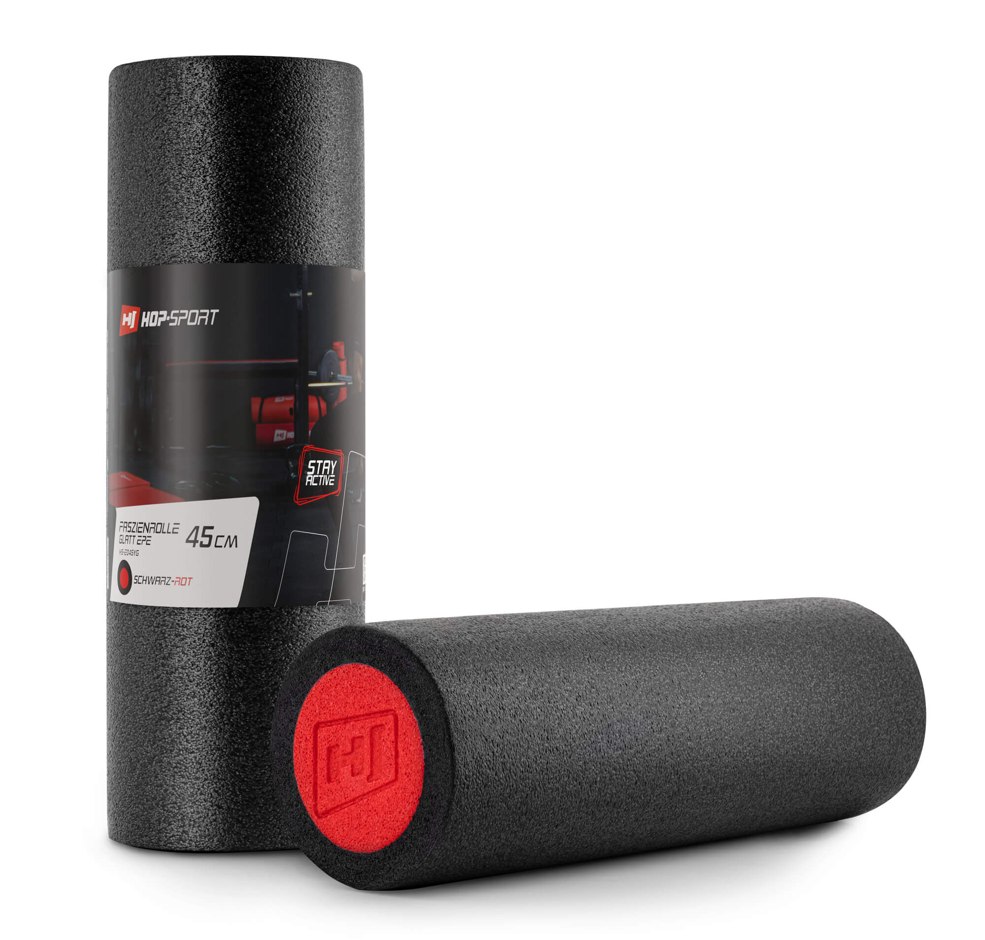 

Массажный ролик Hop-Sport EPE 45 см черный (HS-E045YG)