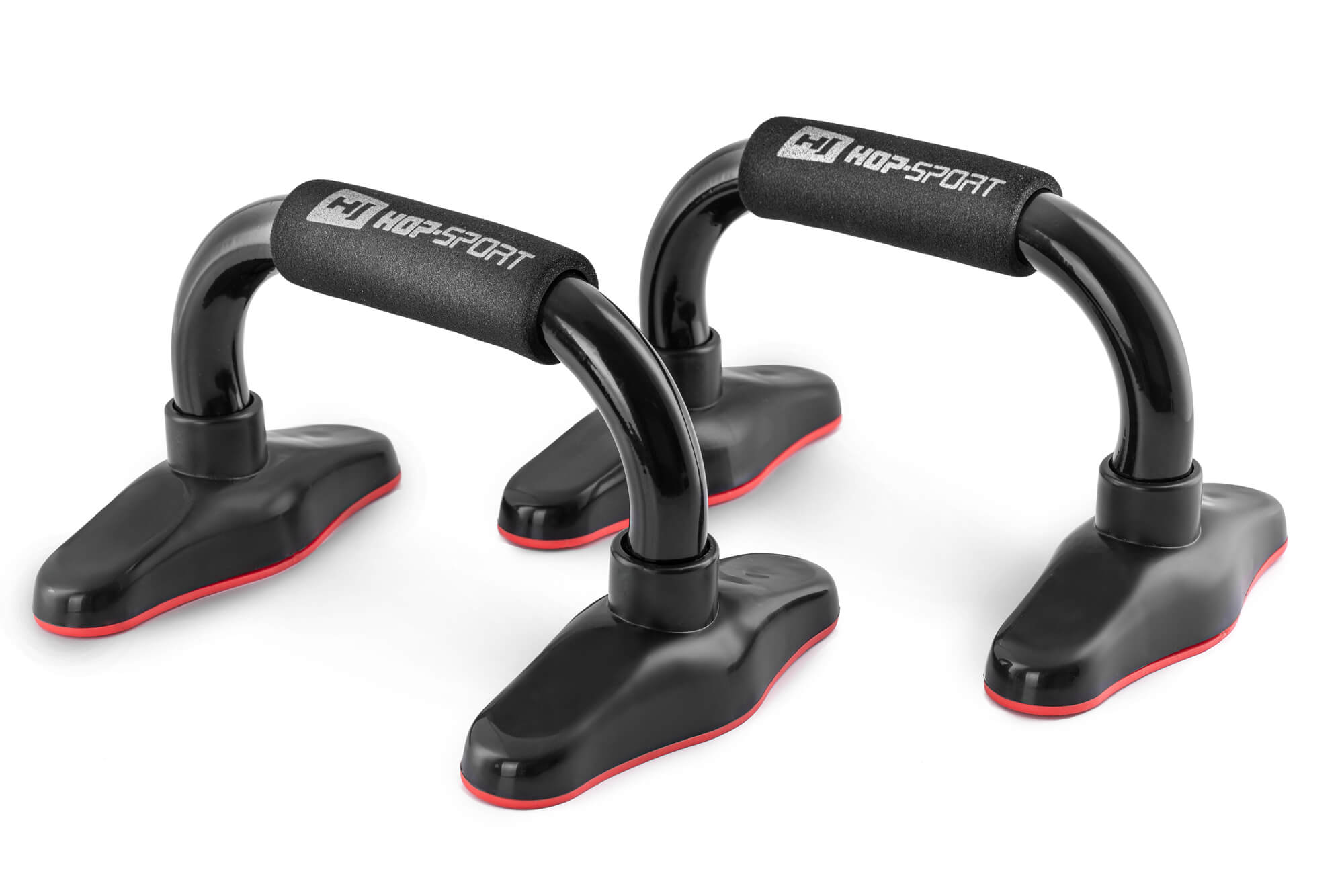 

Упоры для отжиманий Hop-Sport Черно-красные (HS-M020PU)