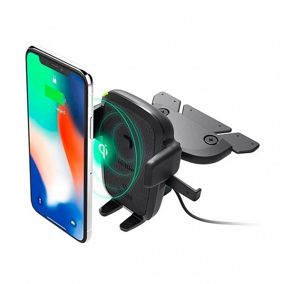 

Автодержатель для телефона iOttie One Touch 4 Wireless Qi Charging CD Mount