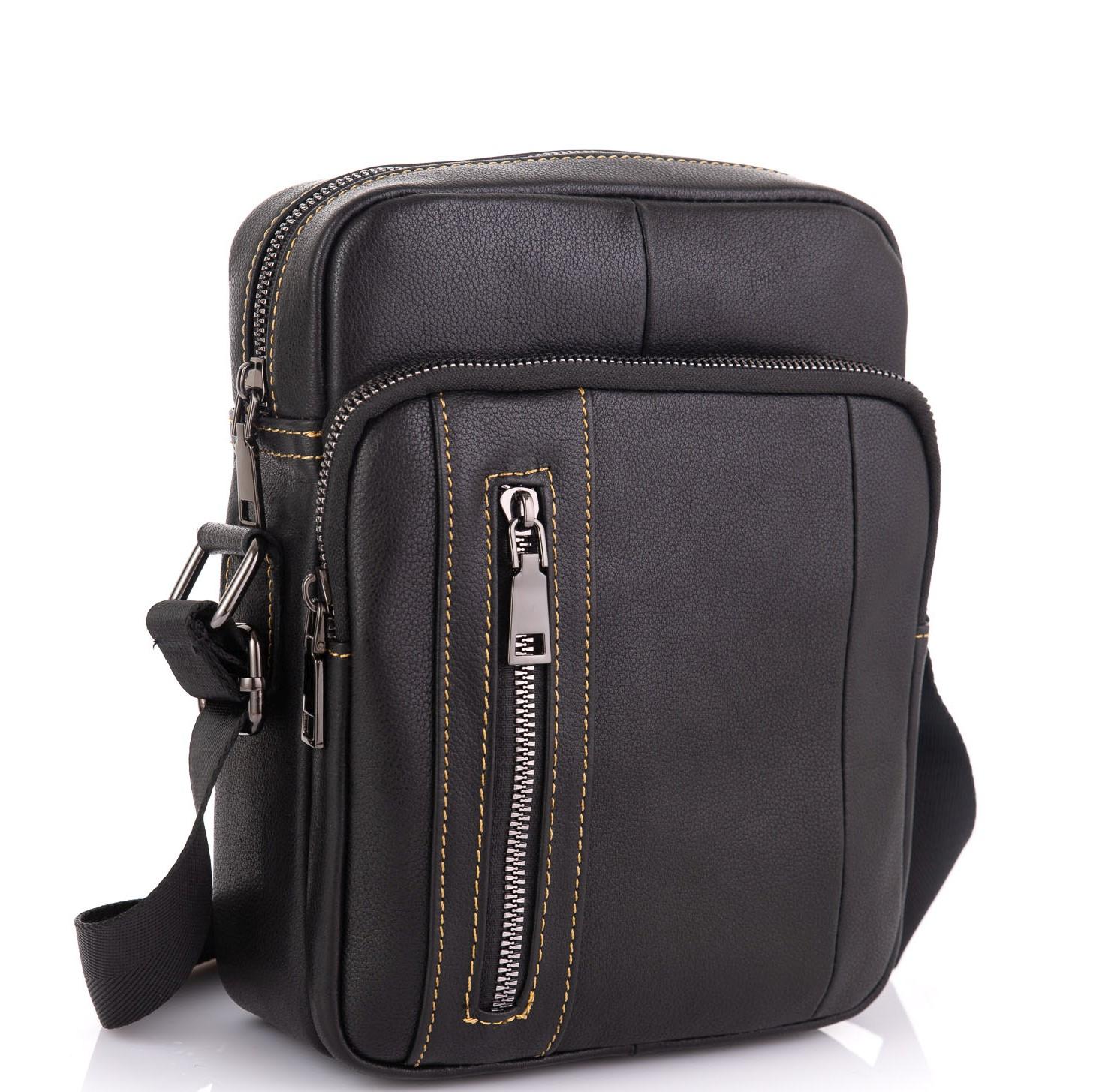 

Мужская сумка через плечо из натуральной кожи Tiding Bag N2-9801A