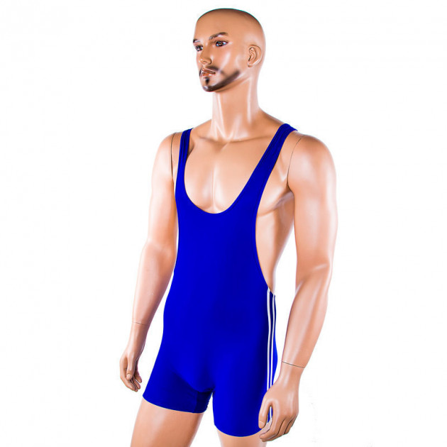 

Трико борцовское 7168, размер 190, 3XL, синий.